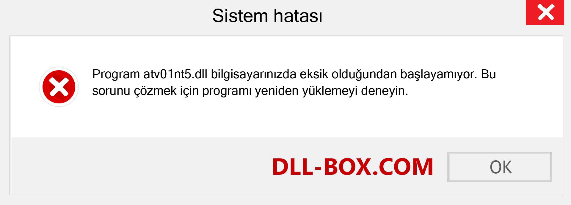 atv01nt5.dll dosyası eksik mi? Windows 7, 8, 10 için İndirin - Windows'ta atv01nt5 dll Eksik Hatasını Düzeltin, fotoğraflar, resimler